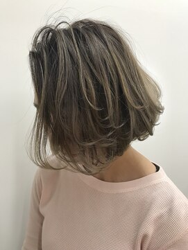 キューズ クラブ(cuz KLUB) 【cuzKLUB】バレイヤージュ×ボブ