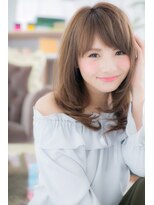 ミック 日暮里店(miq)&nbsp;思わず触れたくなる透明感！フェミニンワンカール