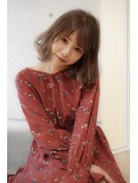 ラルジュ(large)&nbsp;【large】結べるボブ×暖色系カラー