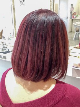 アクイール ピュール ヘア(Accueillir Pur hair) 赤グラ【見附】【長岡】