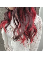 レガシーヘアーデザイン(Legacy hair design)&nbsp;「pink × violet × red」
