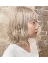 マギーヘア(magiy hair)&nbsp;ホワイトミルクティー［magiyhair西部笑］