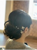 艶やか花風アレンジ