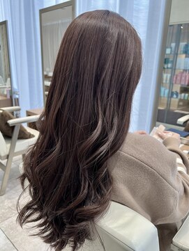 ヒアカアヴェダ 天神VIORO (Heaka AVEDA) ピンベージュカラー【30代/40代/髪質改善/ハイライト】H