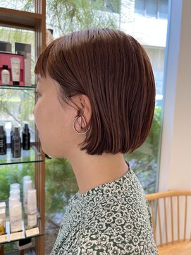 オーダー(OORDER) mini bob×orange brown