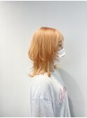 オレンジホワイトカラー