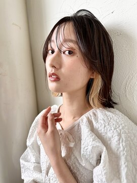 サムライ(SAMURAI) ボブ×インナー【伊藤佑介】イメチェン　似合わせカット