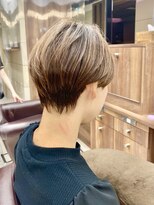 ユキオ オブ ヘアー(YUKIO of Hair) 20代30代大人可愛い小顔ショートボブ前下がりショートハイライト
