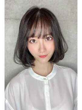 リークフー(Ree cu fuu) 10代20代30代40代 前髪　内巻きボブ　藤沢