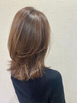 ハクバイジェービー 稲毛(hak by jb)&nbsp;前髪/マチルダボブ/ピンクベージュ/インナーグレージュ[稲毛駅]