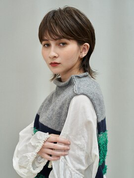ピークアブー アヴェダ アトレ恵比寿(PEEK-A-BOO AVEDA) 大人可愛いウルフショート/前髪ありショート/20代30代40代ヘア