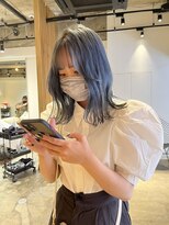 リミットバイアフィナー 大宮店(limit by Afinar) くびれヘア×pail blue