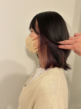 リアン 熊谷本店(Rien) 大人気ピンクインナーカラー！