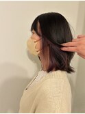 大人気ピンクインナーカラー!
