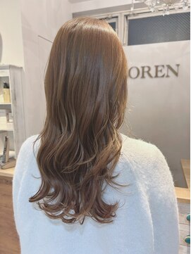 ローレン(LOREN) ＊LOREN＊ケアカラー＊ミルクティーブラウン