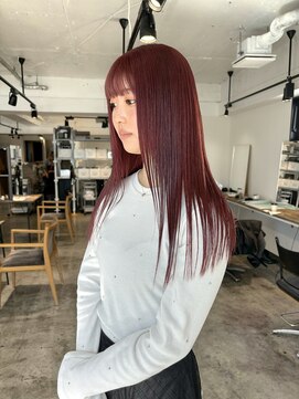 ザ オーダー(THE ORDER) ボルドーカラー/赤髪/ワインレッドカラー/チェリーレッドカラー