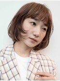 ボブ/顔周り/前髪カット+ブリーチ◎ハイトーンカラー[原宿]