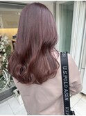 ピンクラベンダー ピンクグレー  くすみピンク
