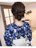下目のシニヨン☆