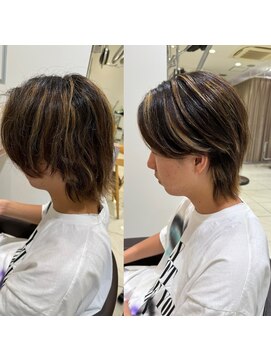 アッシュ 下丸子店(Ash) 【韓国ヘア】メンズウルフ×メンズ縮毛矯正