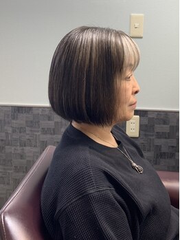 ビートリップ ヘアードレッシング(B trip hair dressing)の写真/大人女性のカラーなら、B★tripにお任せ！グレイカラーで落ち着きのあるお洒落な印象へ。