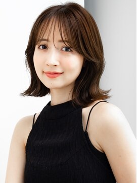 レノラ 本町(LENORA) 20代30代大人かわいいナチュラル暗髪ゆるめパーマヘア