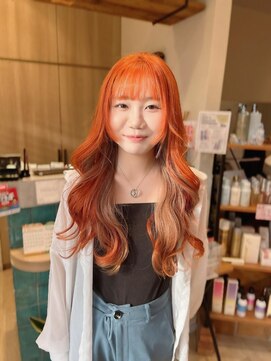 ステラバイケンジ(STELLA by KENJE) ハイトーンカラー　レイヤーカット