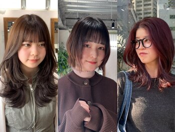 クム 横浜(qumu)の写真/髪の毛を乾かすだけでキマる再現性と1ミリまで大切にハイクオリティの似合わせカットを。［横浜/ブリーチ］