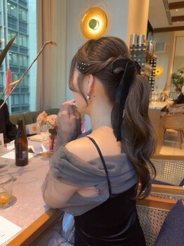 ギンザボーテ 銀座店(Ginza Beaute)の写真/自分らしいカジュアルスタイルは【Ginza Beaute】で叶えましょう。ヘアセットと着付けで特別な日を演出♪