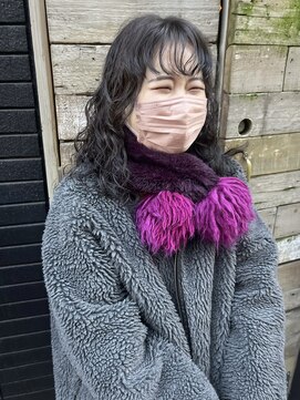 コフィー バイ メルト 吉祥寺(cofy by melt) 【三ツ井純】伸ばしかけヘア ニュアンスカラー 簡単スタイリング