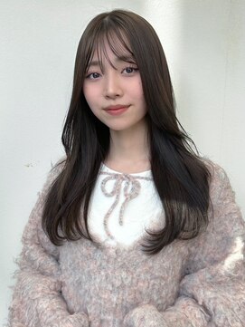 ケーツー あべのキューズモ-ル店(K-two) 透明感カラー*シアーベージュカラー*ロングヘア*レイヤーカット