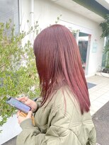 サラ 新宮店(SARA) レッドカラー/ブリーチ無し