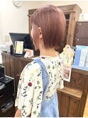 インナーピンク×ピンクブラウン