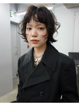 レコ 渋谷(LECO) ボブミニボブ顔まわりレイヤーレイヤーボブ