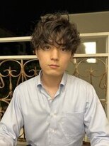 メンズヘアーログ 錦糸町(Men's hair L.O.G)&nbsp;メンズ　波巻きパーマ×ニュアンスパーマ