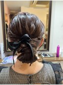 お呼ばれヘアセット