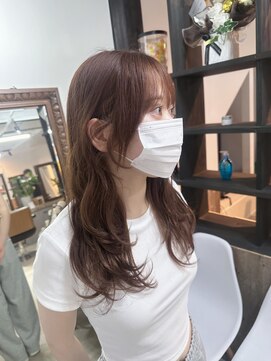 ルミ 上大岡店(Lumi) TAKE/ウェーブヘア/S字バング/レイヤーカット