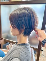 ハピネス クローバー 学園前店(Happiness CLOVER)&nbsp;☆イメチェン大人かわいい★ショートボブ/白髪ぼかし/ハイライト