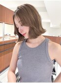 ハイライトバレイヤージュダブルカラーショートカット