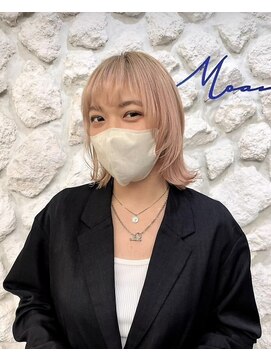 モアナ バイ ヘッドライト 宜野湾店(Moana by HEADLIGHT) Moana【宜野湾】#イメチェン#成人式カラー#ミルクティー