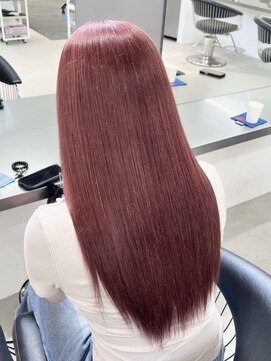 ラック 表参道(LUCK) ピンクブラウン/ボルドーカラー/ブリーチ/ココアブラウン