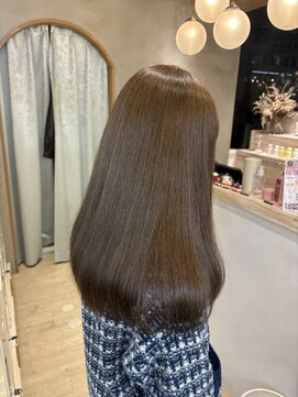 ロンドアジュール 横浜(Lond azur) ラベンダーミルクティー/オリーブグレー/ブリーチなし/ショート