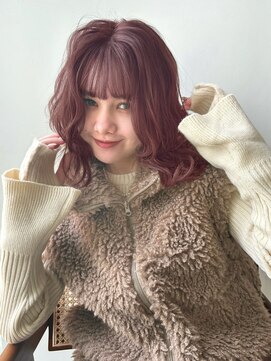 ディッセンバー 渋谷(December) ピンクラベンダー/ピンクカラー/暖色カラー