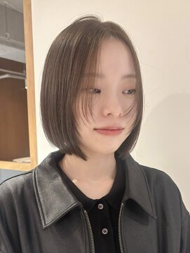 ラミエ バイ メルト 吉祥寺(lamie by melt) 小川/ブリーチなしwカラーグレージュ透明感似合わせボブ吉祥寺