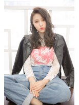 クシュ 本川越店(kusyu...)&nbsp;ミディアムレイヤーハッシュカットワインレッドボルドーカラー