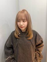 トリップ 大名(Trip)&nbsp;レイヤーカット×暖色ベージュ