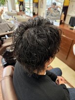 ヘアサロンナンバーワンクラブ上和田本店 マッシュウルフ×ツイスパ