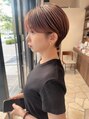 アーダーヘアサロン 武生店(ADER HAIR SALON)&nbsp;収まりよくコンパクトなショートスタイル