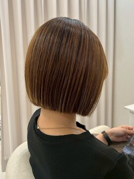 サイクル(CYCLE) 伊勢崎イメチェン/ピンクベージュ/アンブレラカラー/前髪