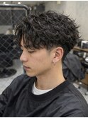 無造作パーマ